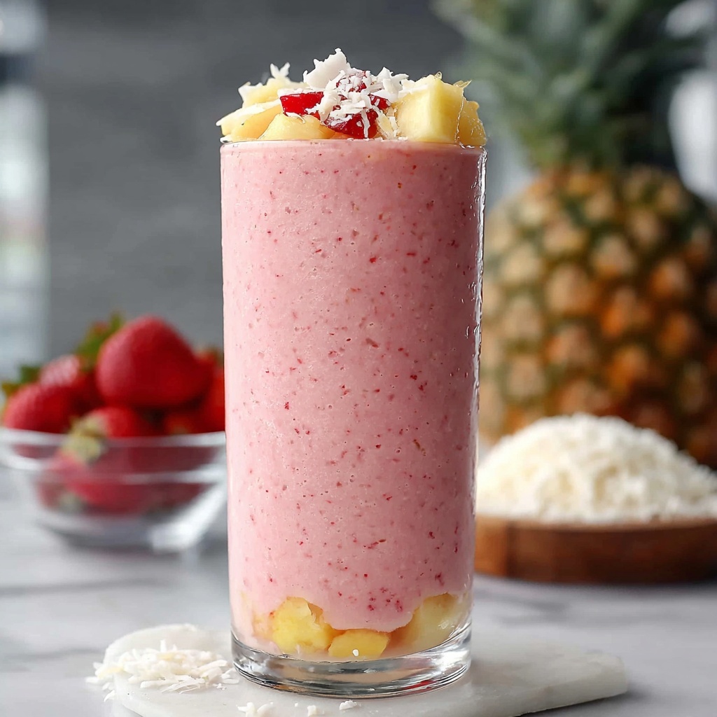 Bahama Mama Tropical Smoothie Recipe - Recipe Image