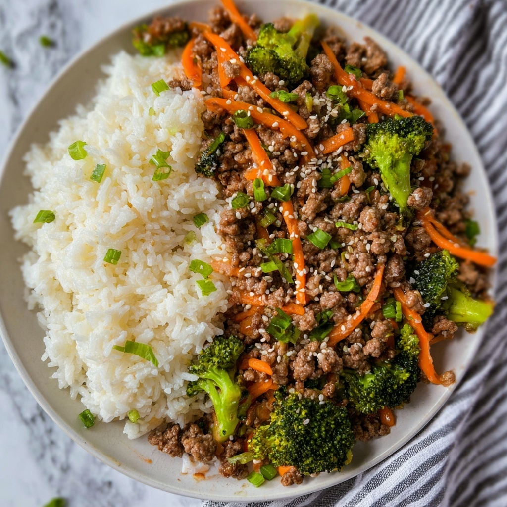 Ground Turkey Teriyaki Stir Fry Recipe - Recipe Image