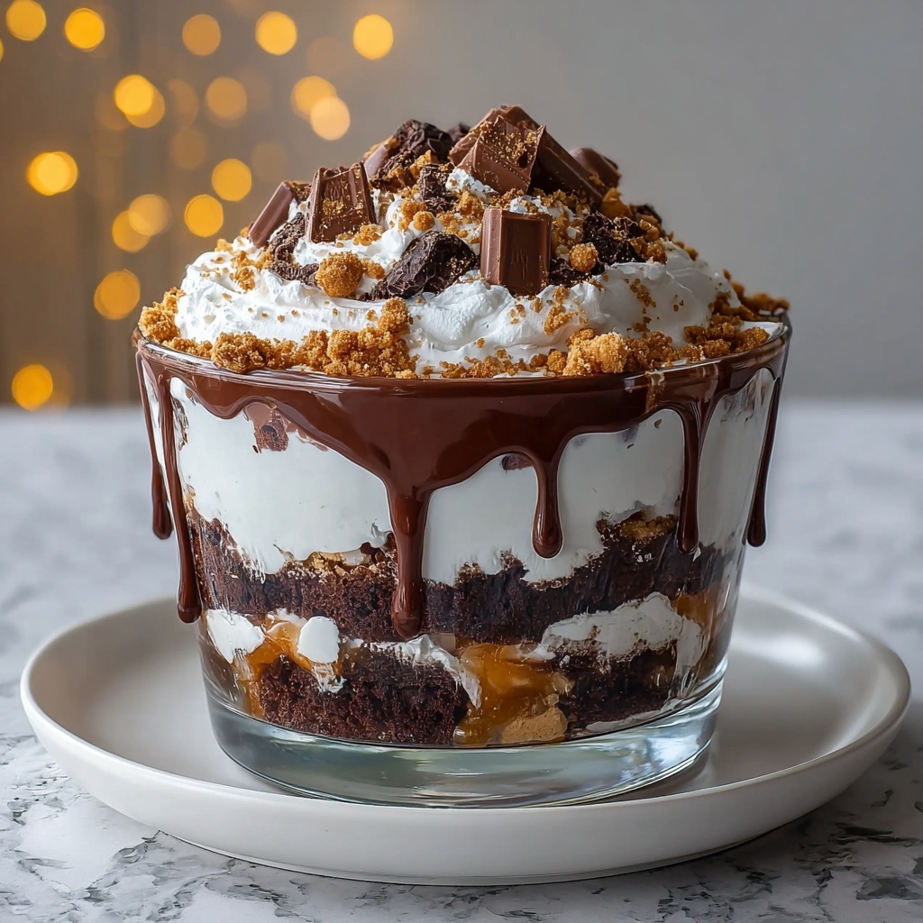 Chocolate Toffee Trifle Recipe - Recipe Image