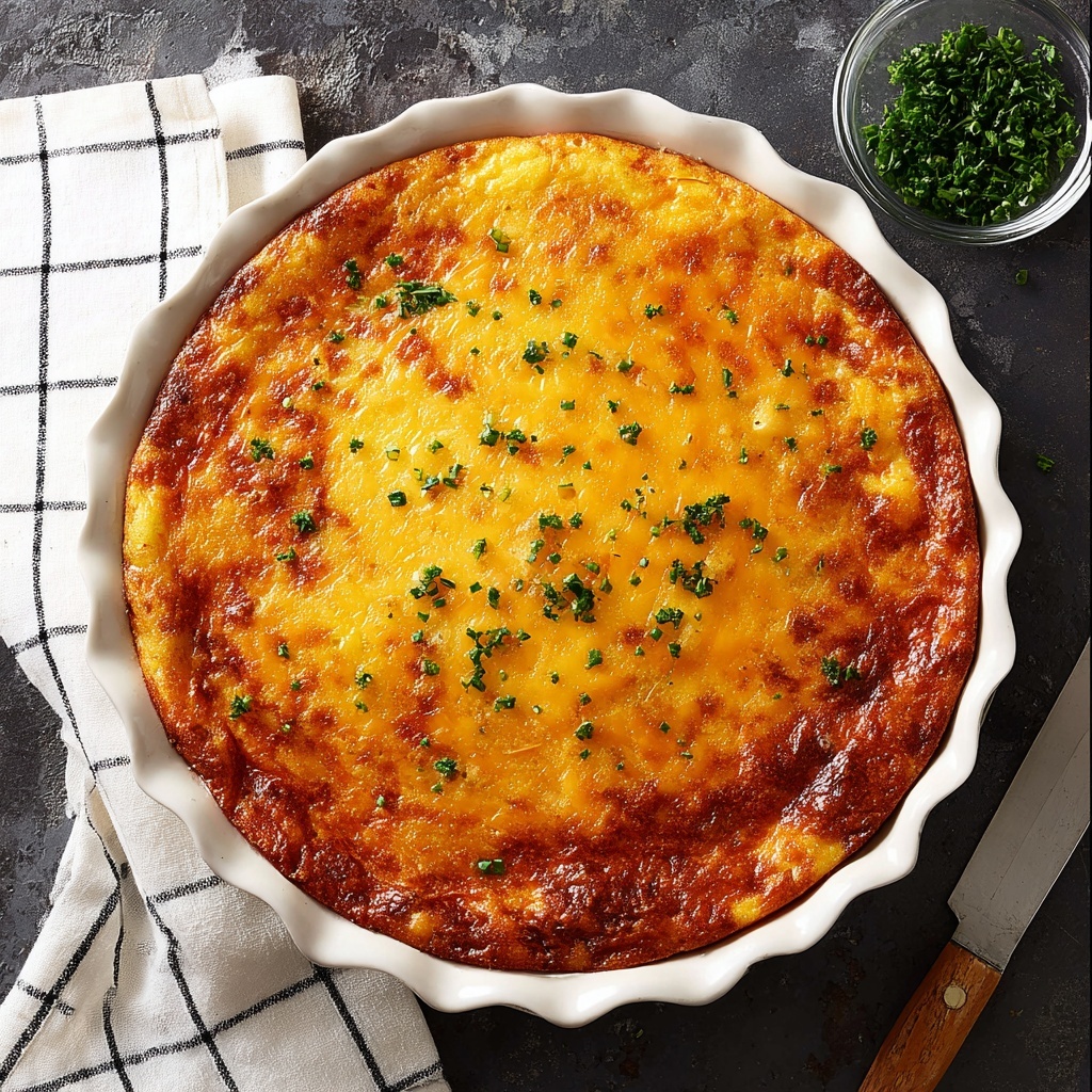 Sausage and Tater Tot Breakfast Quiche Recipe - Recipe Image