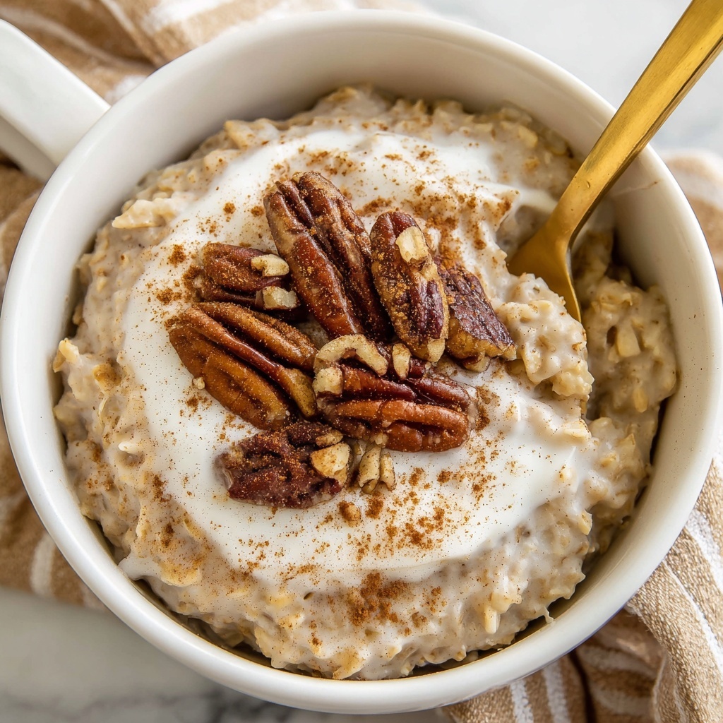 Cinnamon Roll Oatmeal Recipe - Recipe Image
