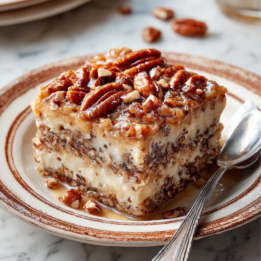 Pecan Pie Lasagna Recipe - Recipe Image