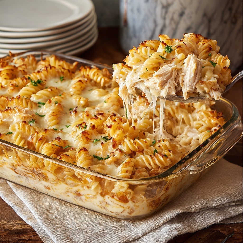 Buffalo Chicken Pasta Bake Recipe - Recipe Image