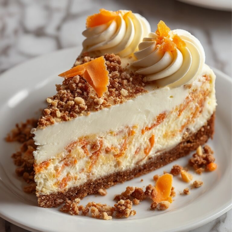 Carrot Cake Cheesecake Recipe