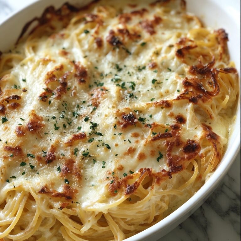 Baked Cream Cheese Spaghetti Recipe