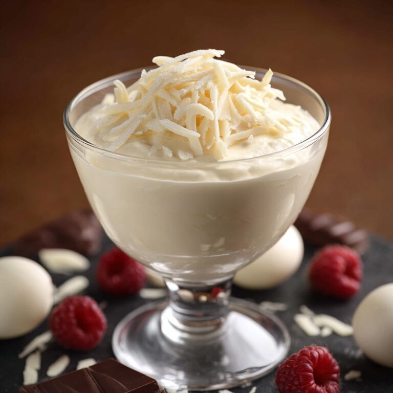 White Chocolate Mousse Recipe