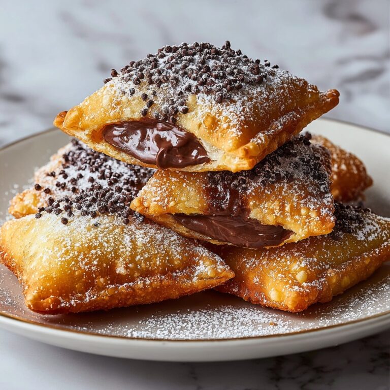 Air Fryer Nutella Stuffed Beignets Recipe
