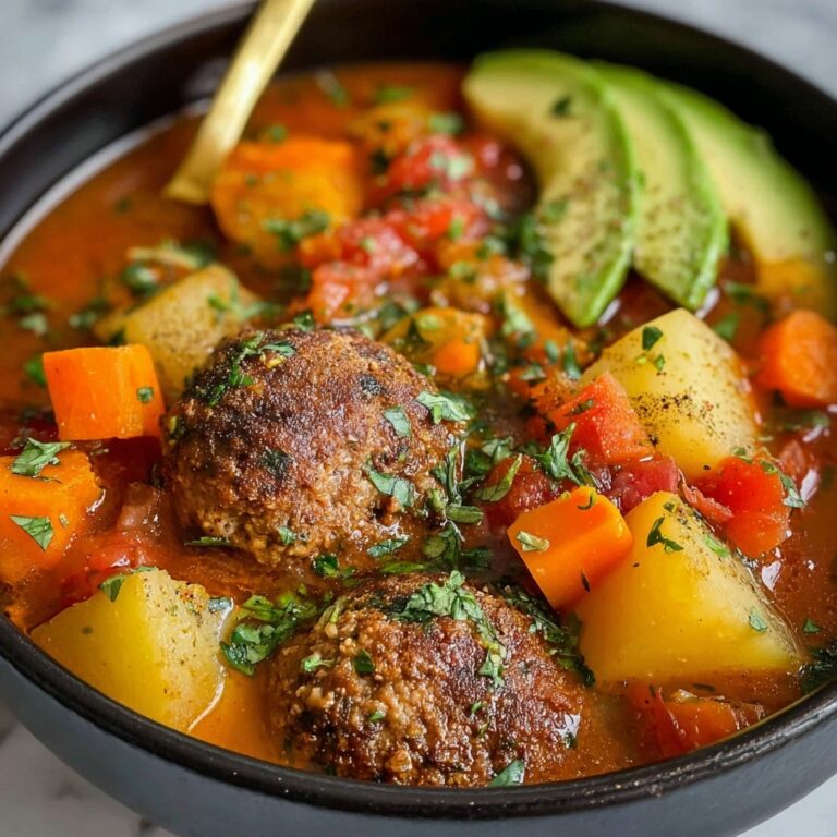 Mexican Meatball Soup Recipe
