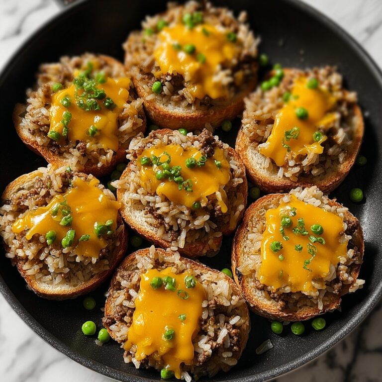 One-Pan Beef and Rice Skillet Recipe