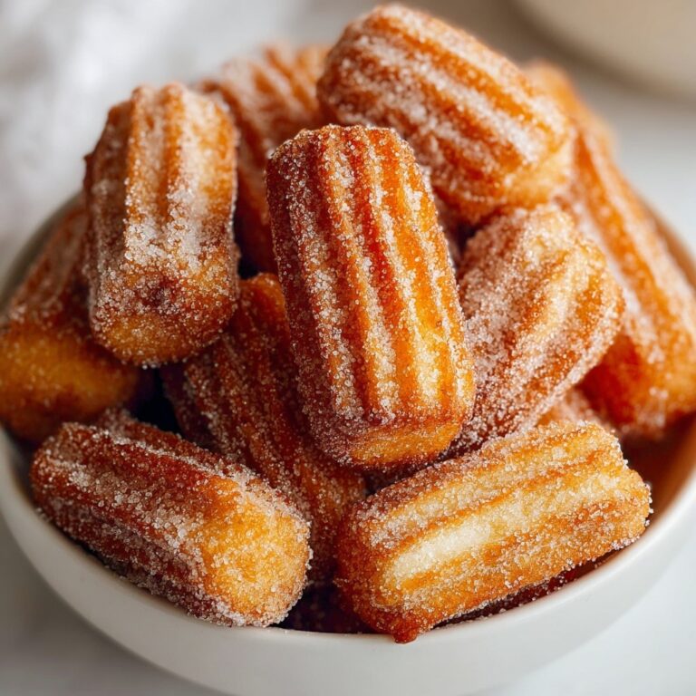 Fluffy Air Fryer Churro Bites Recipe