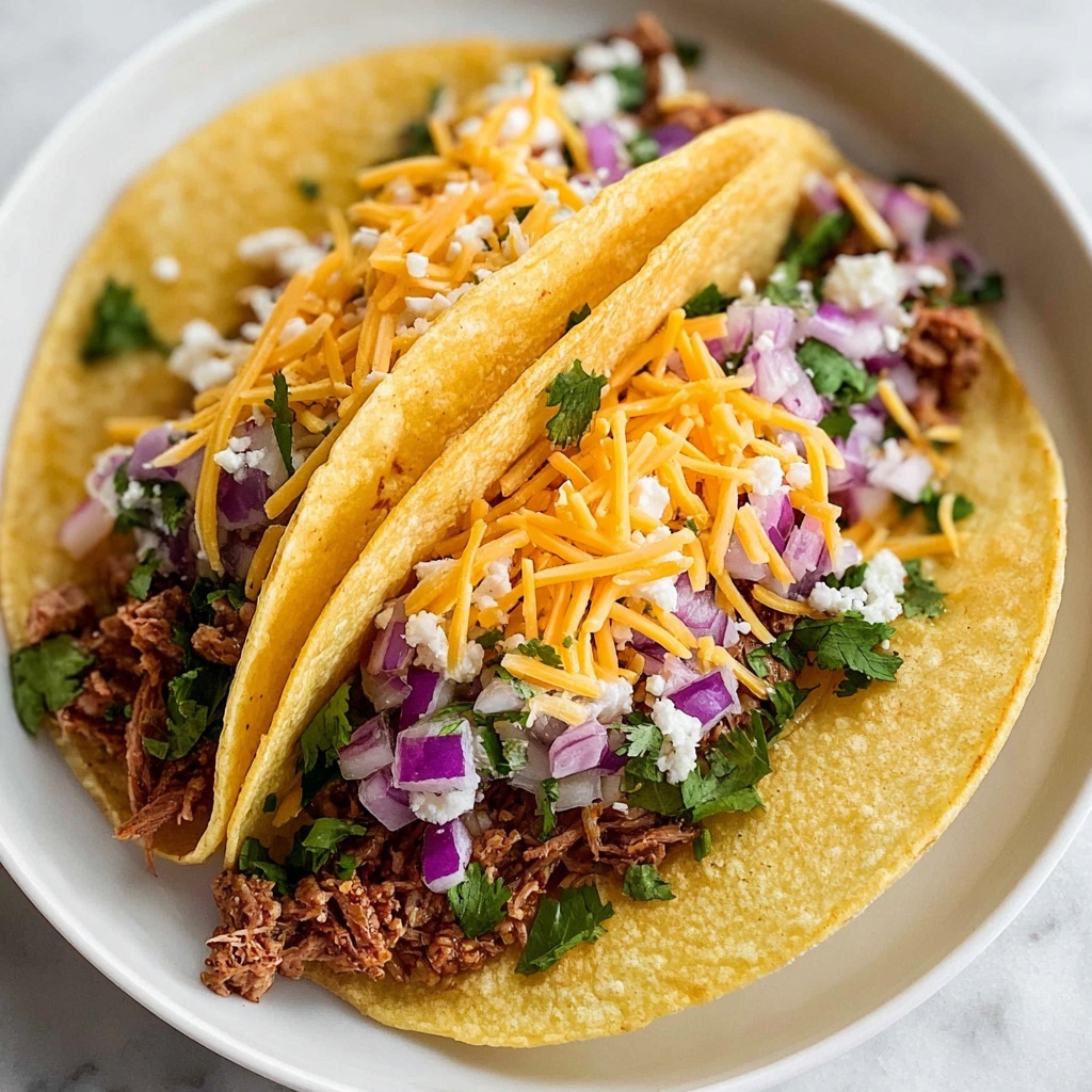 Slow Cooker Shredded Beef Tacos Recipe - Recipe Image