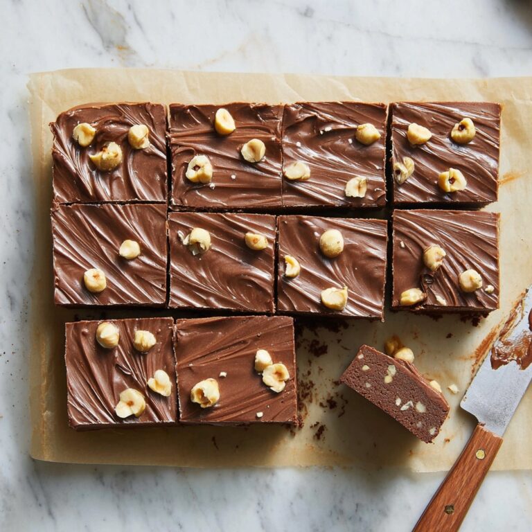 No-Bake Nutella Bars (Vegan) Recipe