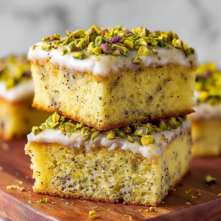 Lemon Pistachio Milk Cake Recipe