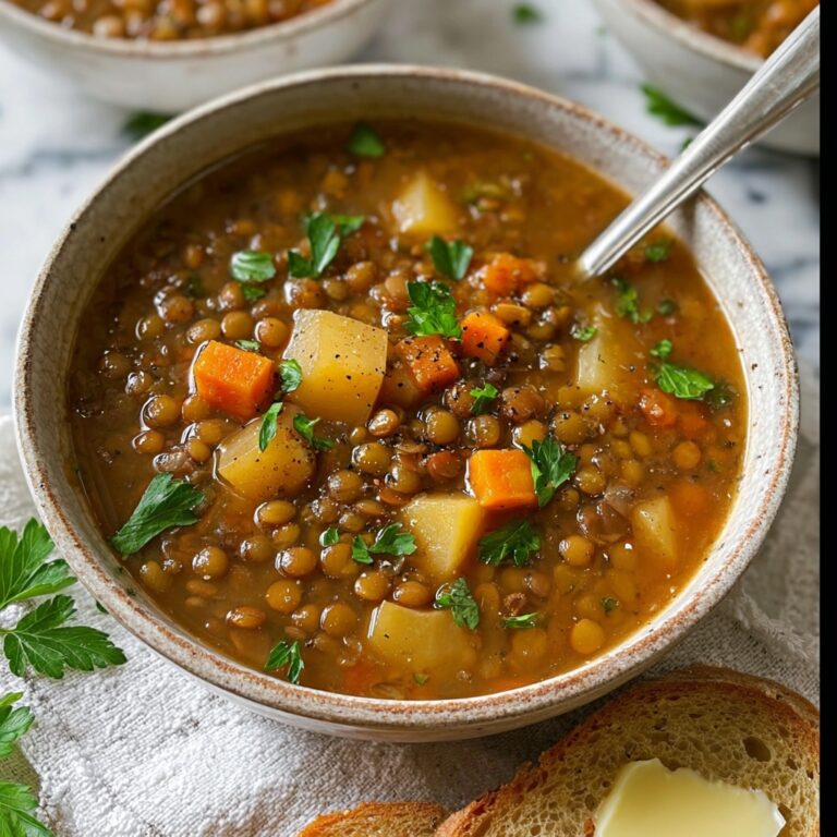 Lentil and Vegetable Soup Recipe