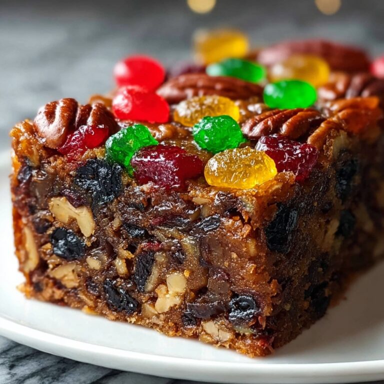Traditional Christmas Fruit Cake Recipe