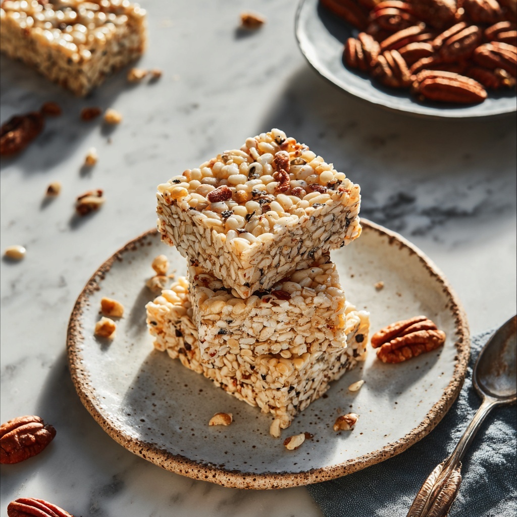 Brown Butter Crispy Rice Treats Recipe - Recipe Image