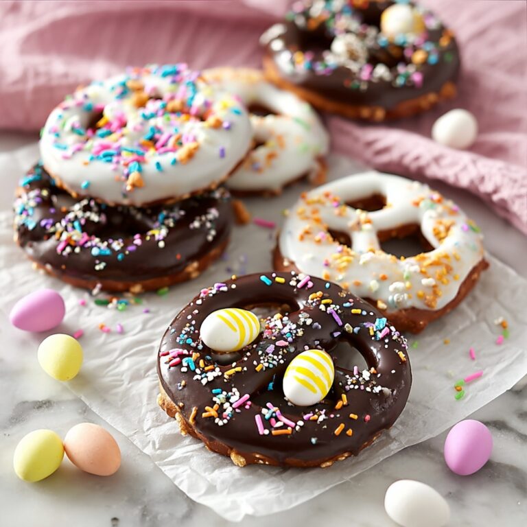 Best Chocolate Covered Pretzels for Easter Recipe