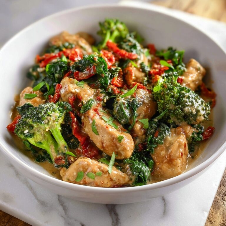 Garlic Chicken with Broccoli Recipe