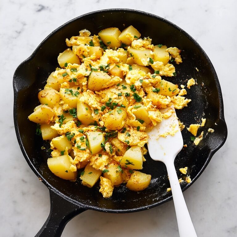 Potato Egg Scramble Recipe