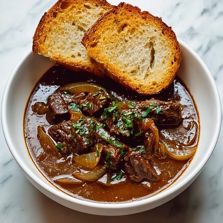 French Onion Beef Short Rib Soup Recipe