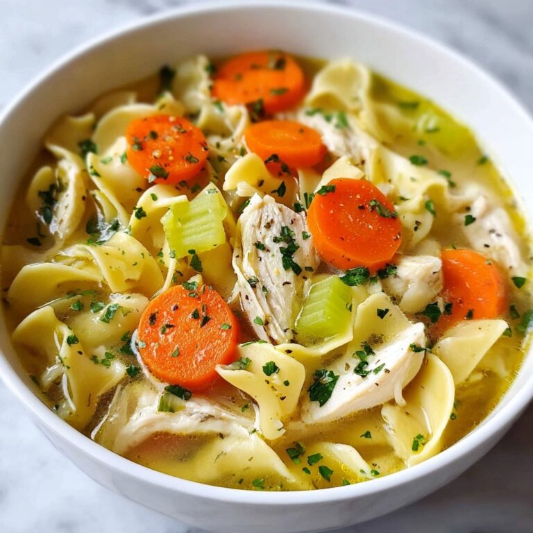 Comforting Chicken Noodle Soup Recipe