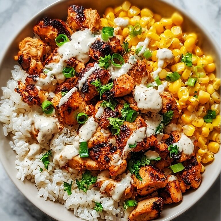 Street Corn Chicken Rice Bowl Recipe