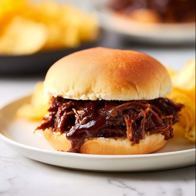 Sweet BBQ Beef Sandwiches Recipe