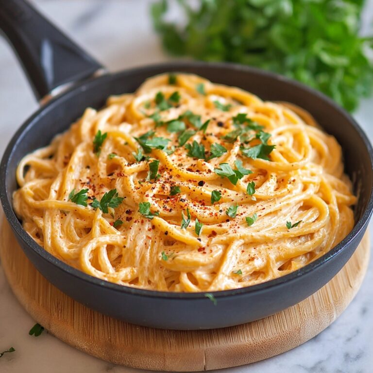 Creamy Red Pepper Alfredo Sauce Recipe
