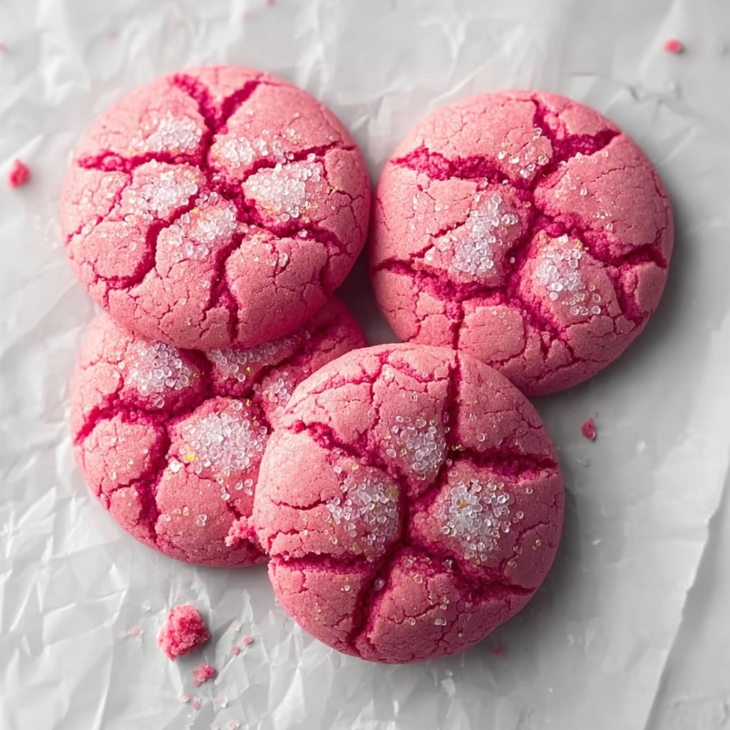 Pink Velvet Cookies with Chocolate Chips Recipe - Recipe Image