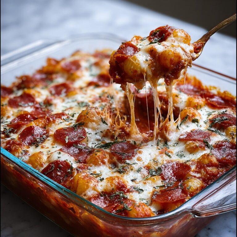 Tater Tot Pizza Casserole Recipe
