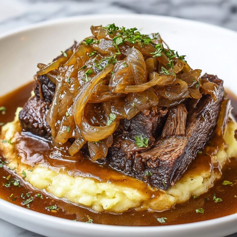 Slow Cooker French Onion Pot Roast Recipe