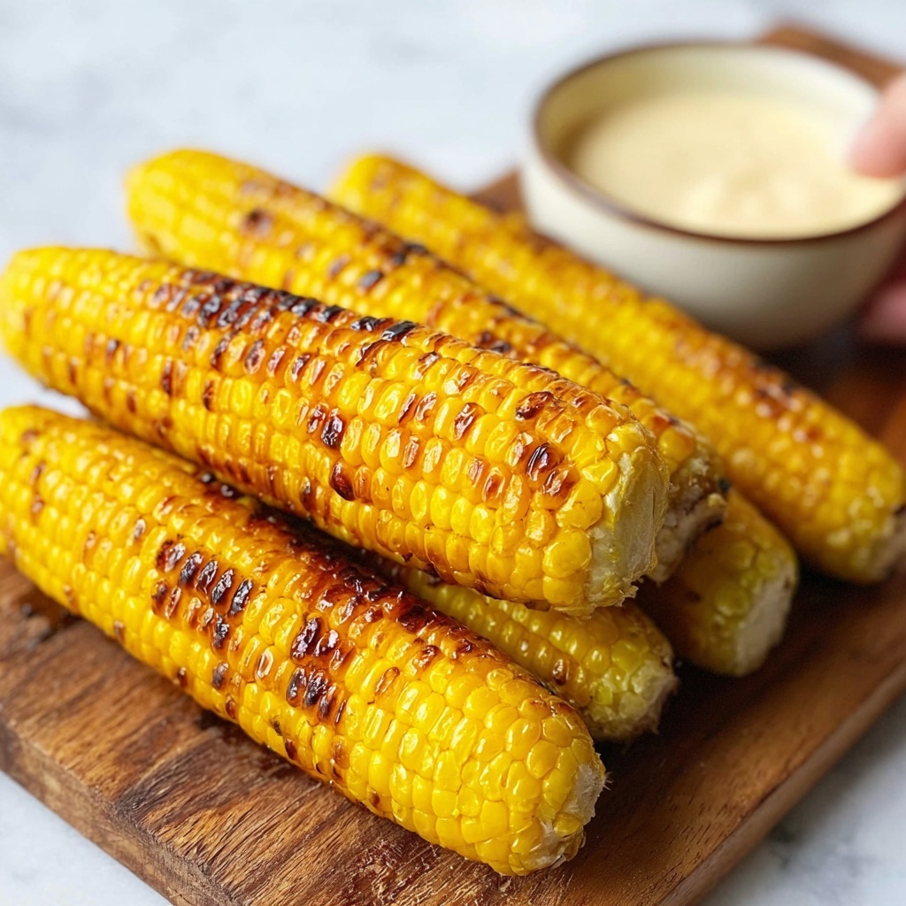 Crispy Air Fryer Corn Ribs: Your Next Summer BBQ Favorite Recipe - Recipe Image