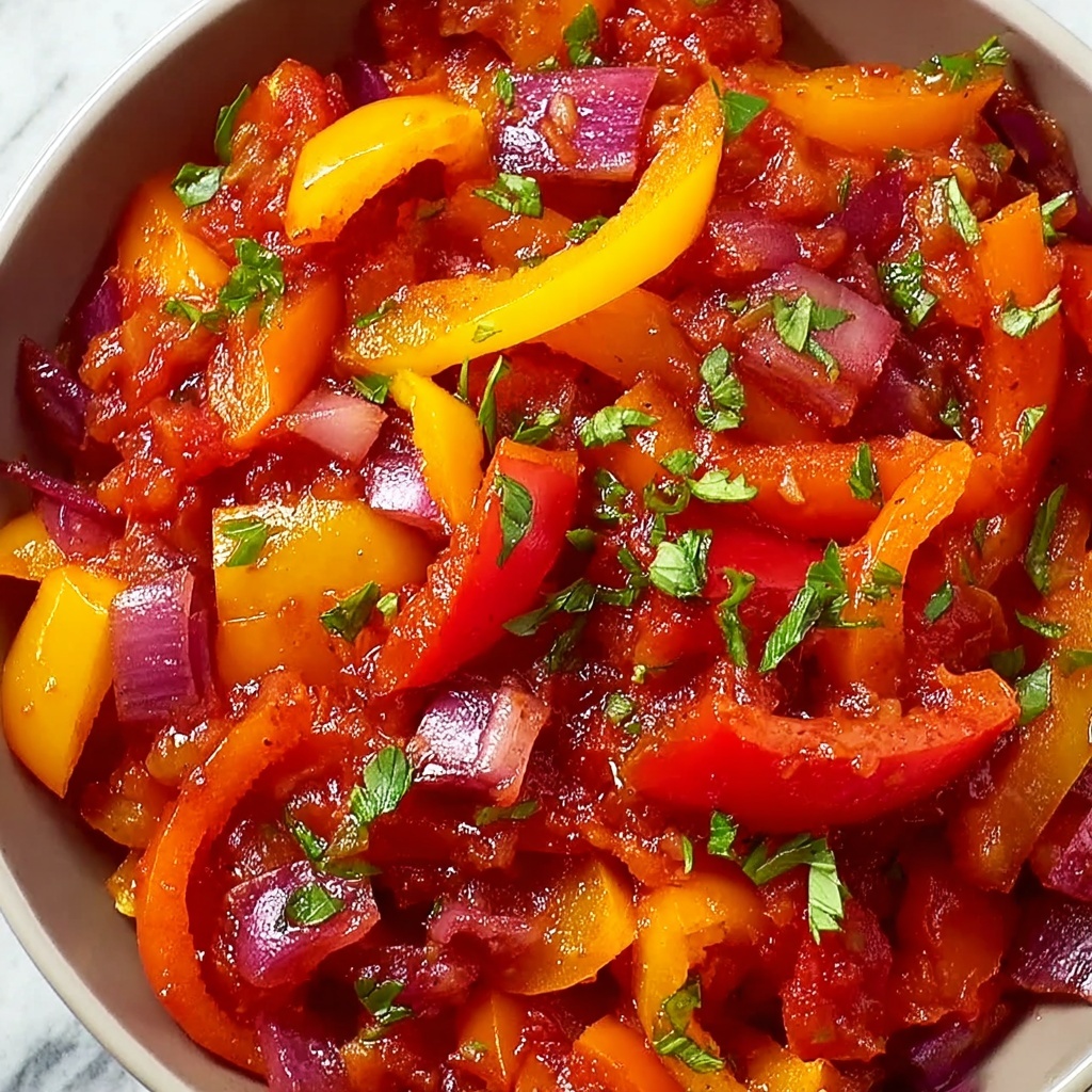 Classic Italian Peperonata Recipe - Recipe Image