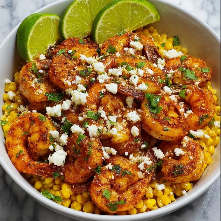 Mexican Street Corn Shrimp Recipe