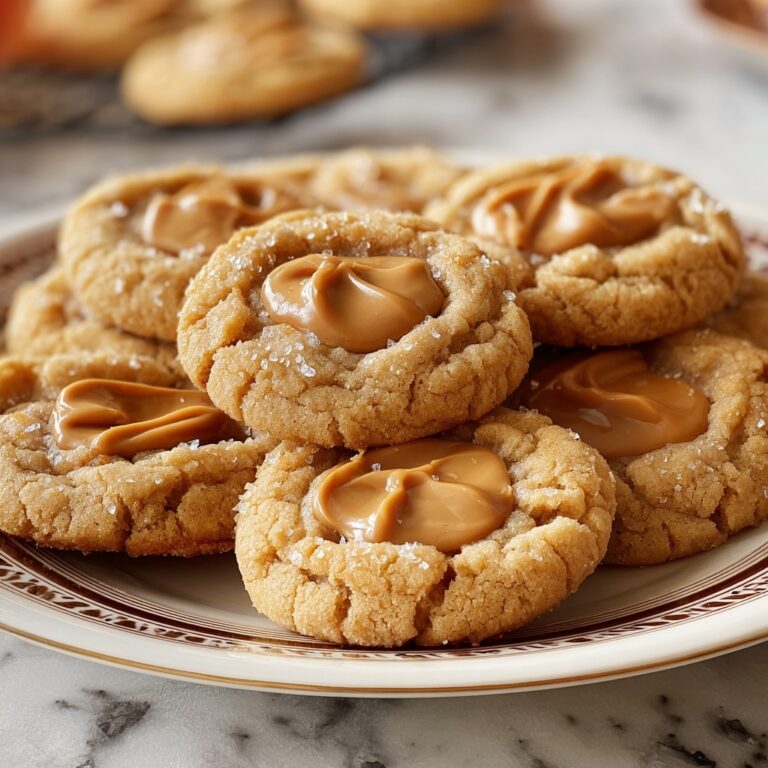 Thick and Chewy Peanut Butter Cookies Recipe