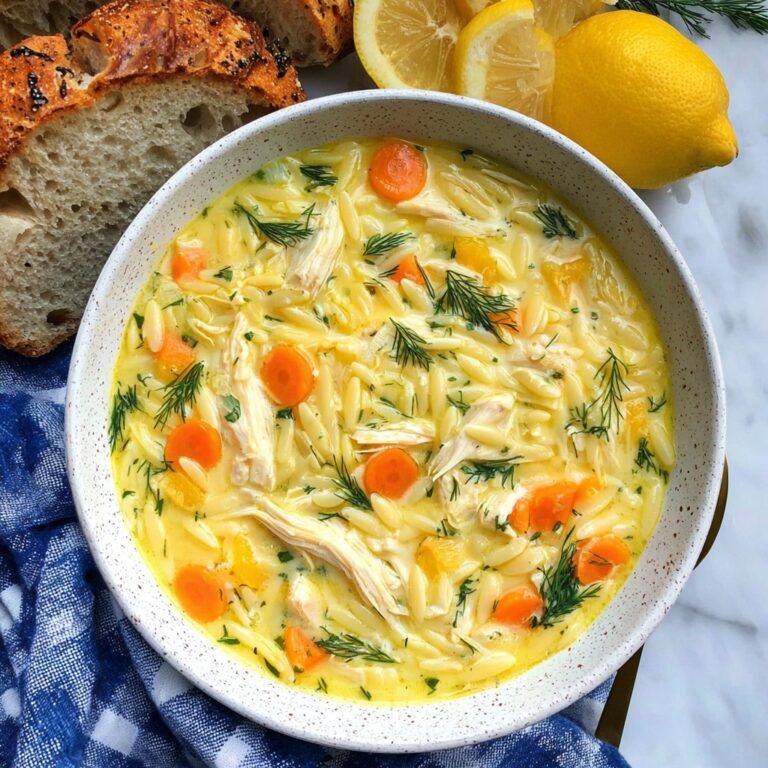 Greek Lemon Chicken Soup Recipe