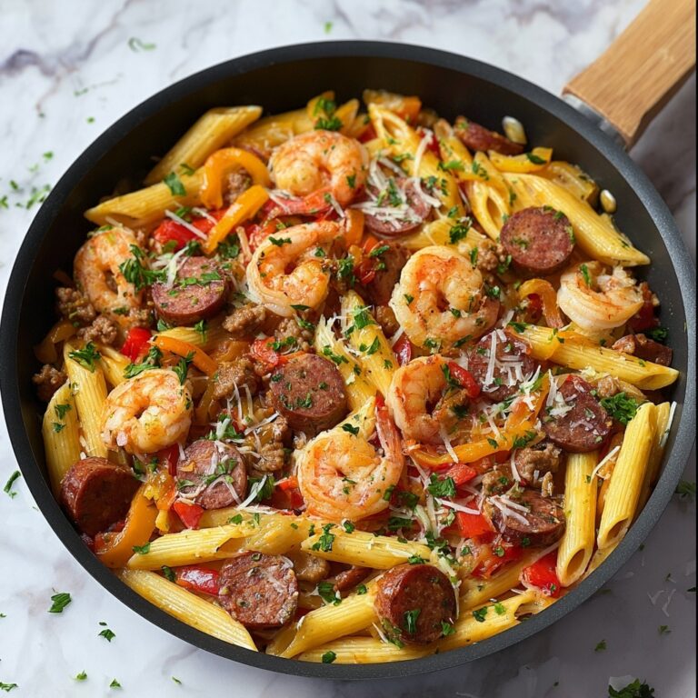 Cajun Shrimp and Sausage Pasta Recipe