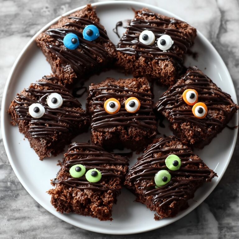 Monster Eye Brownie Bites: Delightfully Creepy Treats! Recipe
