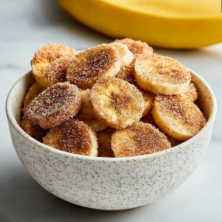 Cinnamon-Sugar Air Fryer Banana Chips Recipe