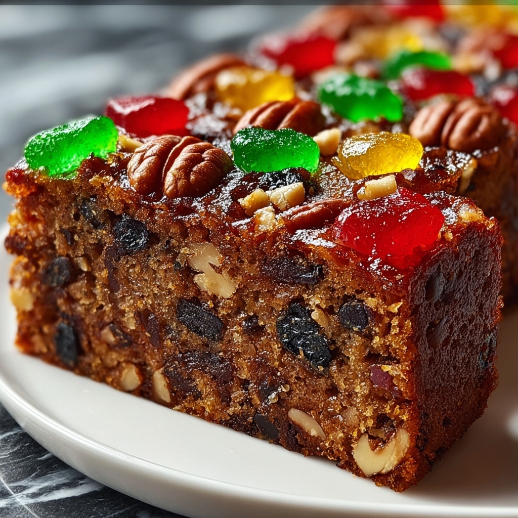 Traditional Christmas Fruit Cake Recipe - Recipe Image