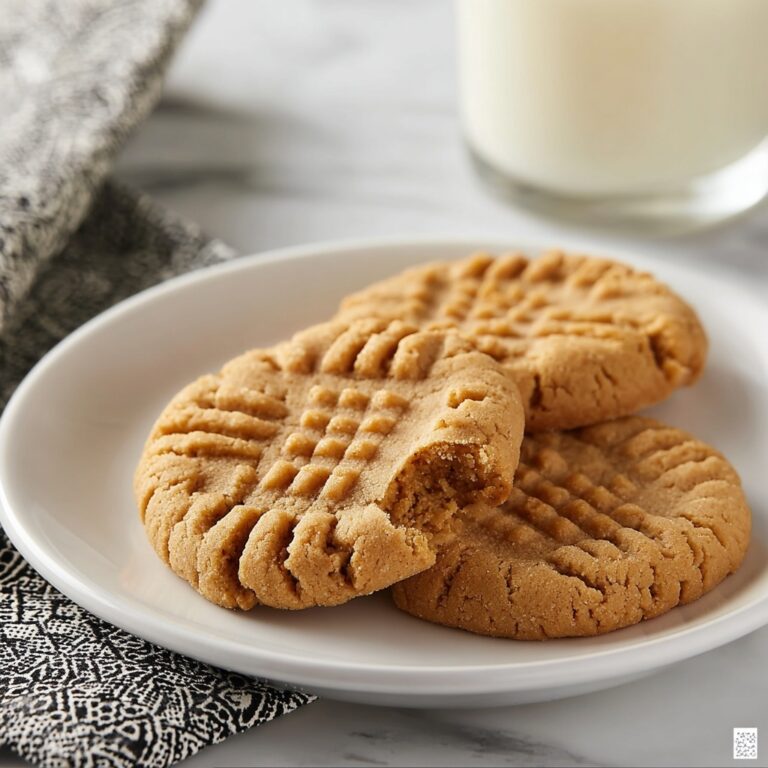 Easy Peanut Butter Cookies Recipe