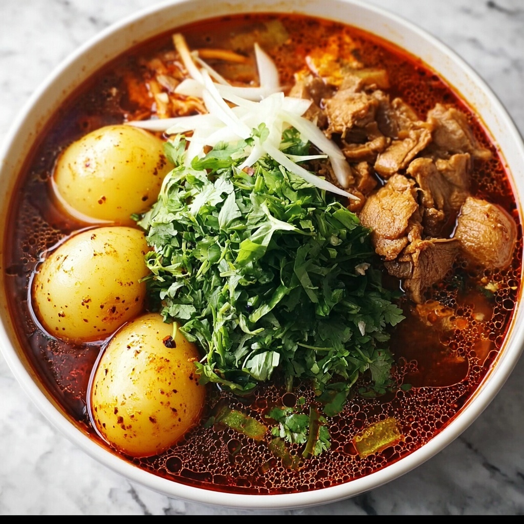 Gamjatang: Spicy Korean Pork Soup with Potatoes and Napa Cabbage Recipe - Recipe Image