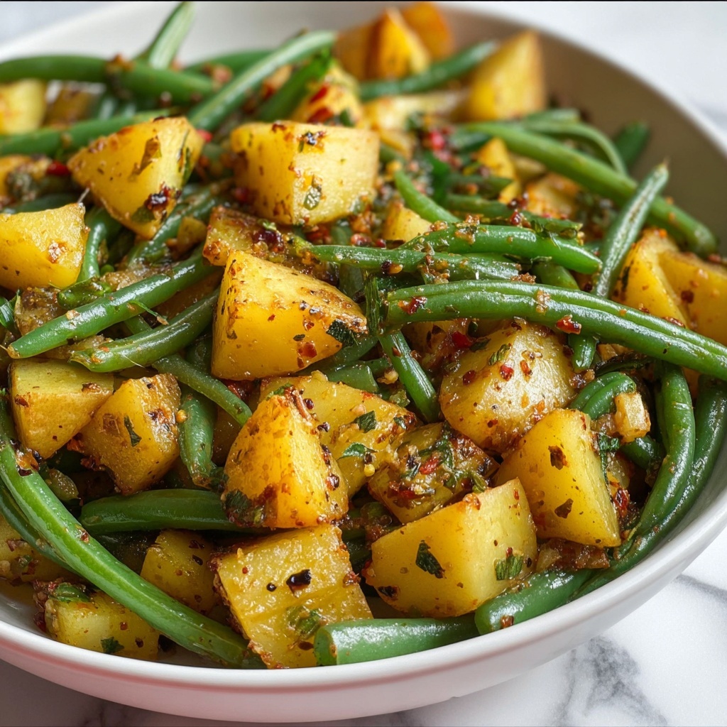 Green Bean Potato Skillet Recipe - Recipe Image