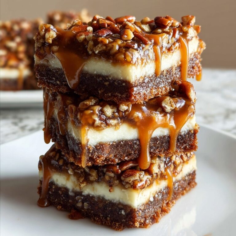 Milky Way Caramel Pecan Cheesecake Brownies Recipe