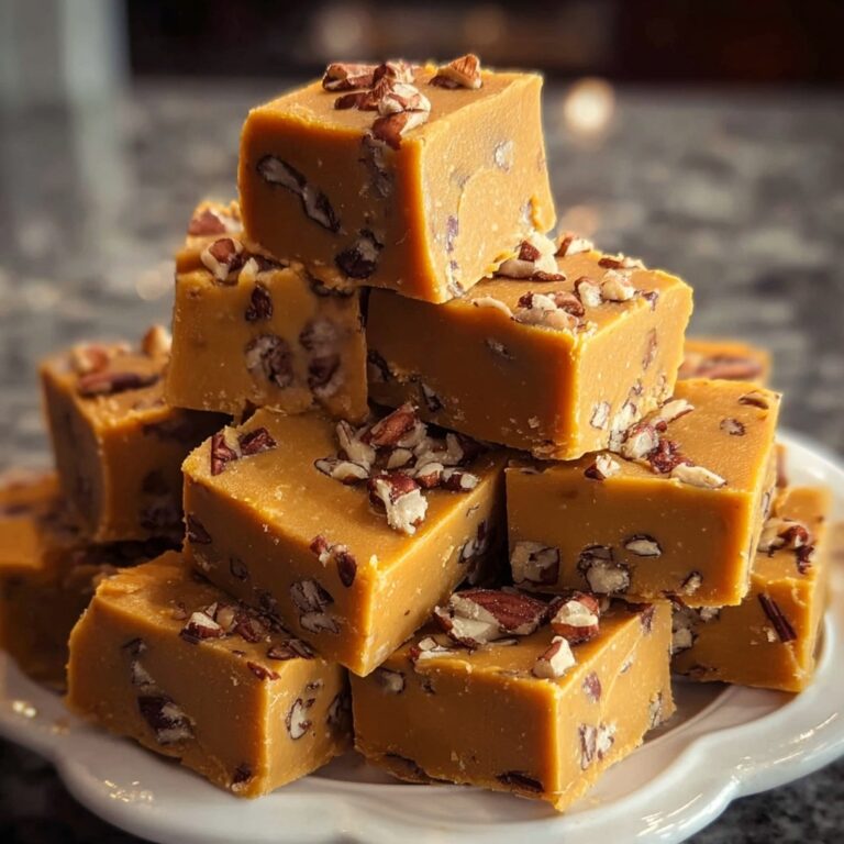 Pumpkin Fudge with Pecans and Chocolate Chips Recipe