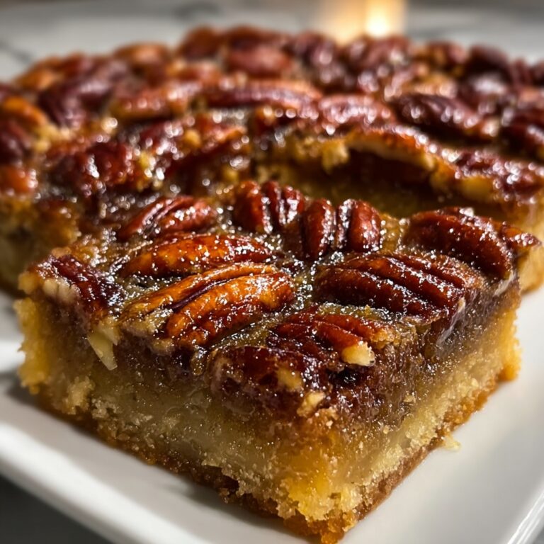 Maple Pecan Pie Bars Recipe