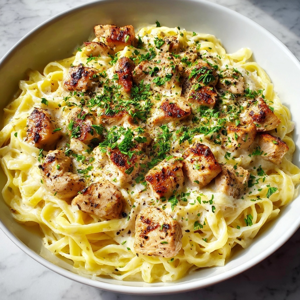 Creamy Garlic Parmesan Chicken Pasta Recipe - Recipe Image