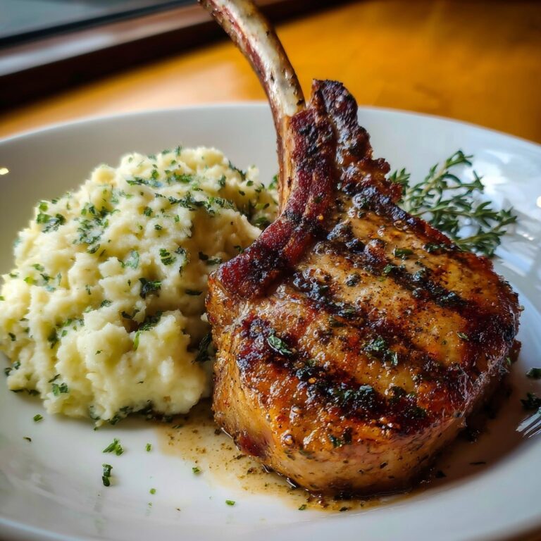 Lamb Schnitzel with Lemon Butter Mashed Potatoes Recipe