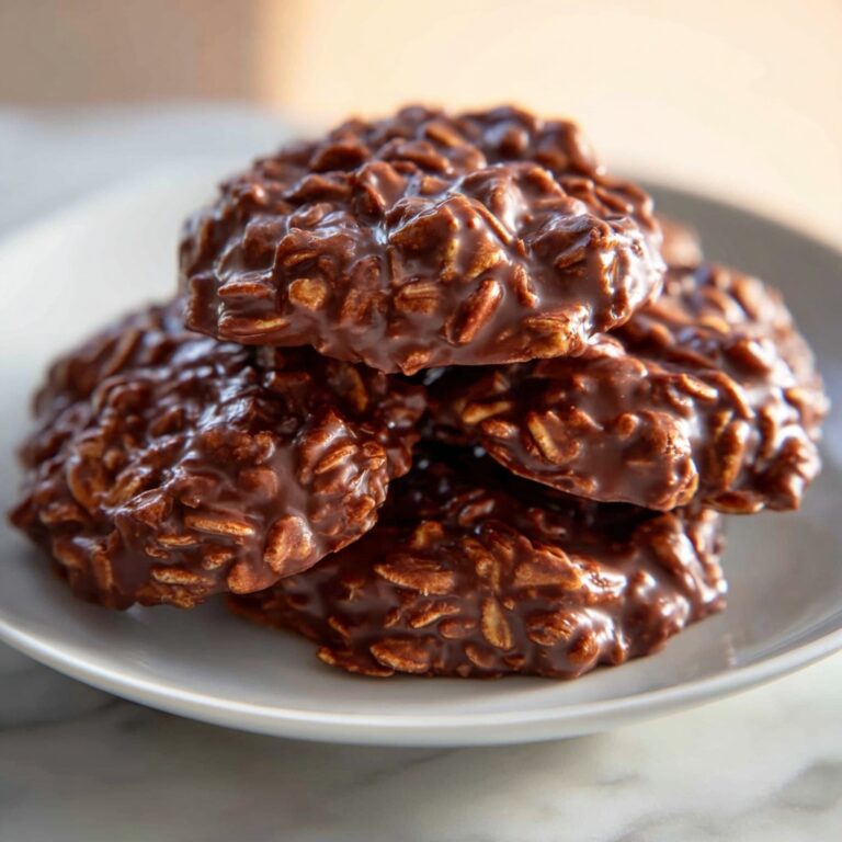 Chocolate Peanut Butter No Bake Cookies Recipe