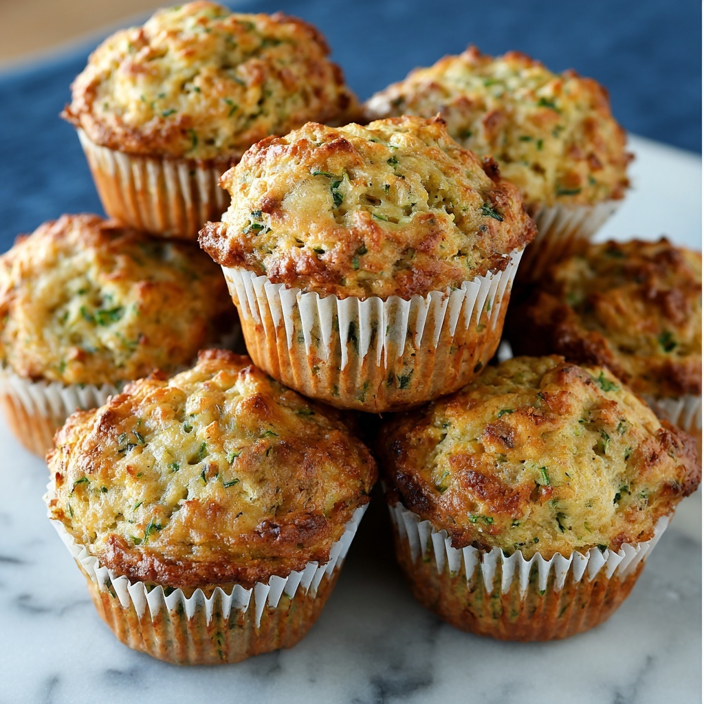 Banana Zucchini Bread Muffins Recipe - Recipe Image